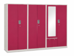 Premium 6 Door Steel Wardrobe with Mirror | Heavy Duty Storage Almirah - Image 2