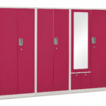 Premium 6 Door Steel Wardrobe with Mirror | Heavy Duty Storage Almirah