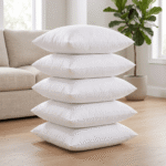 Premium Microfiber Cushion Inserts / Fillers – Ultra-Soft Square Throw Pillows (Set of 5, 16x16 inches)