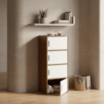 4-Door Vertical Multipurpose Cabinet