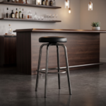 SWIVEL & STYLE Industrial Bar Stool